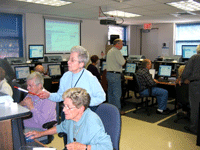 Computer Learning Center atSouthington Calendar House Senior Center.